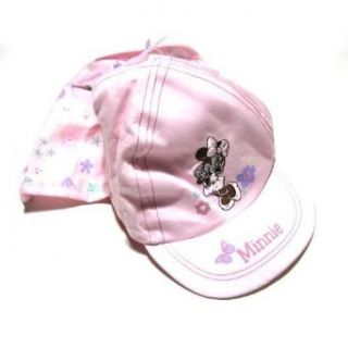Childrens/Kids Disney Minnie Mouse Cap with back flap (0 6
