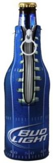Bud Light Football Beer Bottle Suit Koozie Cooler Sports