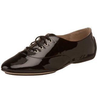 David Collection Womens Zena Jazz Oxford,Black Patent,5.5 M US Shoes
