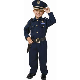 Award Winning Deluxe Police Costume Set (Size 2 18)