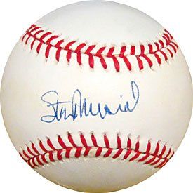 Stan Musial Autographed / Signed Baseball Sports