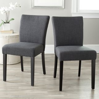 Safavieh Camille Grey Dining Chairs (Set of 2)
