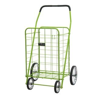 Narita Trading Company Green Jumbo Shopping Cart