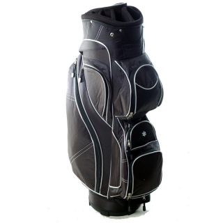 Ergo Golf 14 Black Way Dividing Top Cart Bag