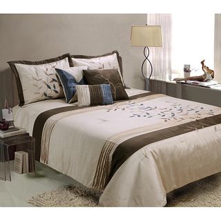 Gwynth 7 piece Queen size Comforter Set