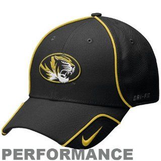 Nike Missouri Tigers Black Coaches Performance Adjustable