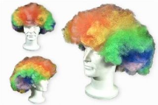 Rainbow Clown Wig Clothing