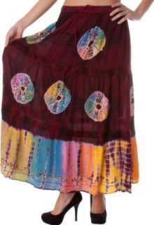 RI9069   Tie Dye Embroidered Gypsy / Bohemian Full / Maxi