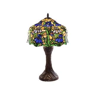Tiffany style Iris Table Lamp