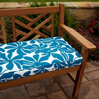 Penelope Blue 48 inch Outdoor Bench Cushion