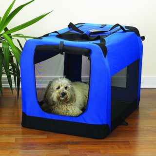 Guardian Gear Royal Blue Medium Soft Pet Crate
