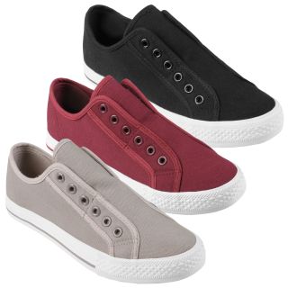 Journee Collection Womens Peck Lowrise Slip on Sneakers