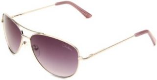 Sunglasses,Silver Frame/Purple Smoke Gradient Lens,One Size Shoes