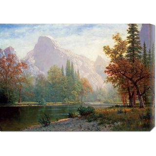 Albert Bierstadt Half Dome Yosemite Stretched Canvas Art