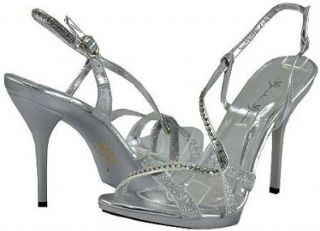  Marichi Mani Celine 41 Silver Women Dress Sandals, 8.5 M US Shoes
