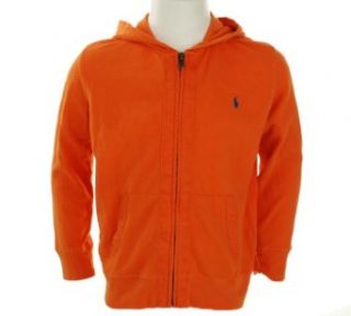 Girls Ralph Lauren Zip Jacket Orange 6 Clothing