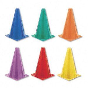 9 Inch Colored Training Cones Set of 20