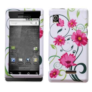 Motorola Droid A855 Lovely Flowers Design Protector Case