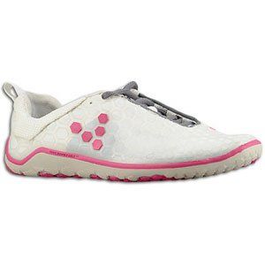 Vivobarefoot Evo White Pink Mesh Barefoot Running Shoes Womens Shoes
