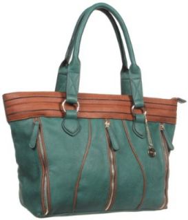 BIG BUDDHA Athens Tote,Green,One Size Clothing