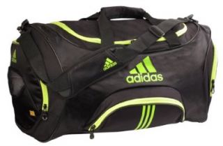 adidas Striker 5131916 Duffle Bag,Black/Slime,One Size