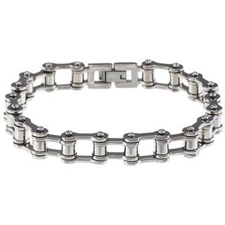 Mens Titanium Chain Link Bracelet