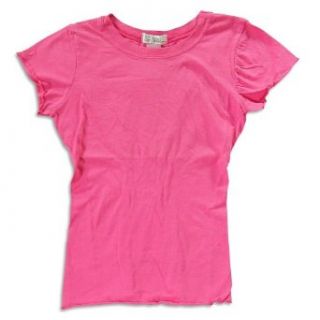 So Nikki   Girls Ruched T Shirt, Pink 21774 10/12