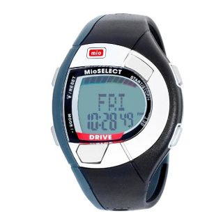 Mio Unisex MIO BLKGRY Heart Rate Monitor Calorie Counter Sport Watch
