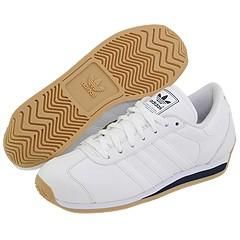 adidas Originals Country II White/White/New Navy Athletic