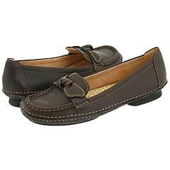 Naturalizer Levity Oxford Brown Leather Loafers