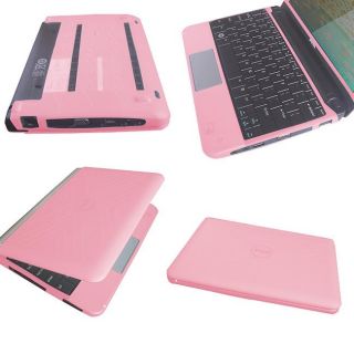 SKQUE Dell Mini 10/ 10V Pink Laptop Silicone Skin Case
