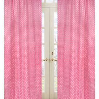 Pink Song Bird 84 inch Curtain Panel Pair