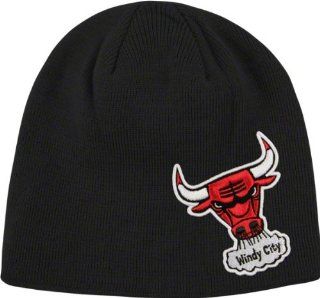 Chicago Bulls 47 Brand Black Mammoth Beanie Knit Hat
