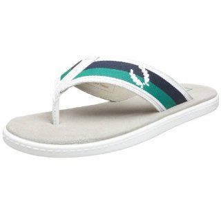  Fred Perry Mens Seymore Sandal Flip Flop,White,Small Shoes