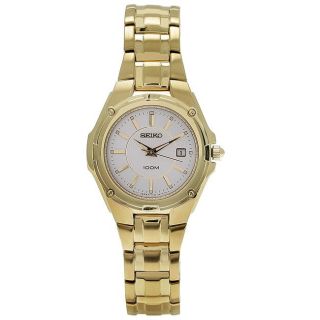 Seiko Womens Casual Stainless Steel Watch