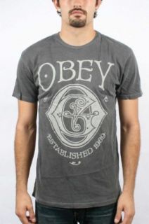 Obey  Nouveau Mens Light Weight Pigment T Shirt in Dusty