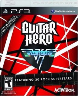 PS 3   Guitar Hero Van Halen Game (Pre Played) Today $14.37