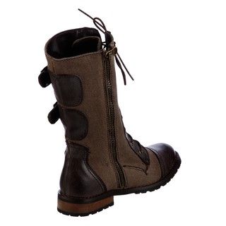 Groove Womens Force Brown Boots FINAL SALE
