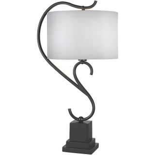 Mustaine 31 inch Weathered Steel Table Lamp