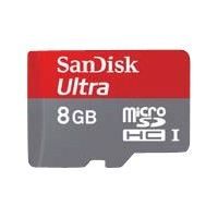 8GB SANDISK MICROSDHC MOBILE ULTRA CLASS 10 UHS 1 BI COLORED   Sandisk
