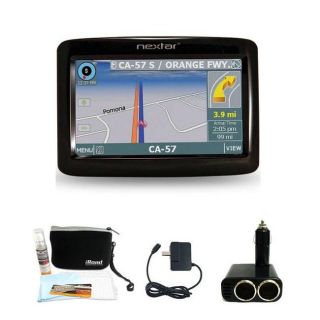 Nextar Q4 GPS Navigation with Deluxe GPS Accessories Kit (Refurbished