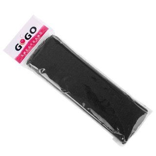 GOGO Thick Solid Color Headband / Sweatband   Black