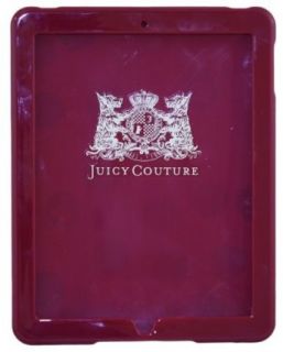 Juicy Couture iPad Case Hard Cover Plum Dotty Clothing