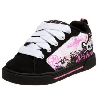 /Big Kid Sheer Skate Shoe,Black/White/Pink,12 M US Little Kid Shoes