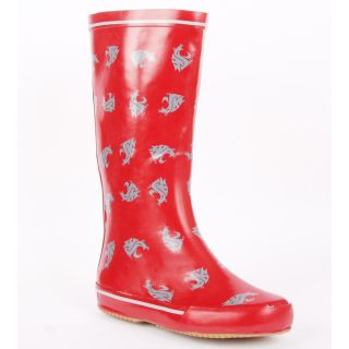 Washington State Cougar Womens Scattered Logo Rain Boots