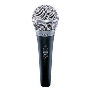 MICROPHONE   ACCESSOIRE SHURE   Pg48 Xlr   Micro   Microphone De Chant