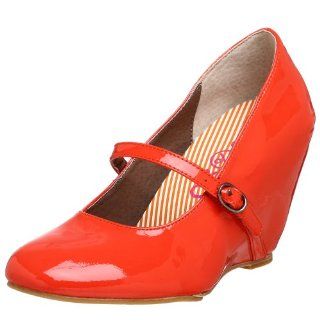 80%20 Womens Lily Patent Covered Wedge,Nectar,7 M Shoes