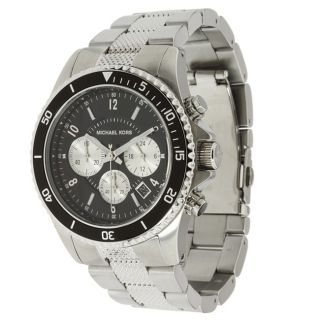 Michael Kors Mens Stainless Steel Chronograph Watch