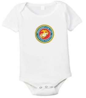 Usmc Logo United States Marine Baby One Piece T shirt Size