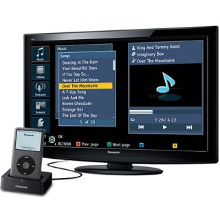 Panasonic Viera TC L32X2 32 inch 720p LCD TV with iPod Dock